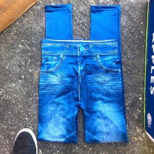 New Jasmine slimming high waisted jeggings SZ. S/M